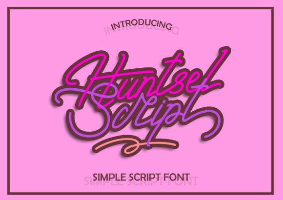 A Font That Feels Like a Warm Welcome: Using Huntsel Script in Editorial Design