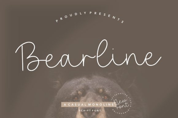 Bearline: A Casual Script Font Built for Digital Design Work