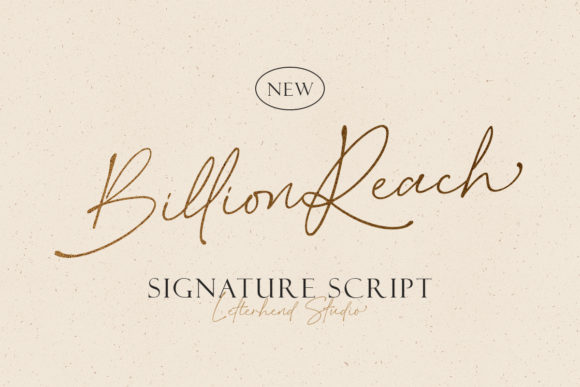 Billion Reach Font Review: A Handwritten Script for Editorial Design