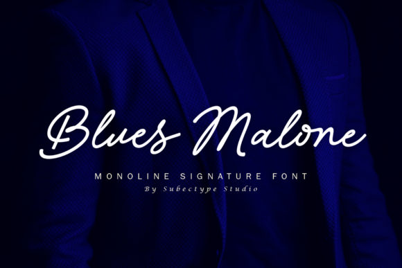 Blues Malone: A Handwritten Font Built for Elegant Branding