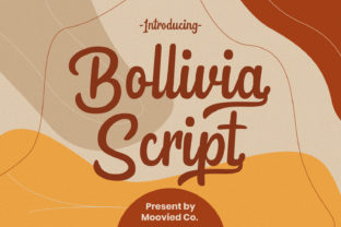 Bollivia Script: A Handwritten Font for Small Business Branding