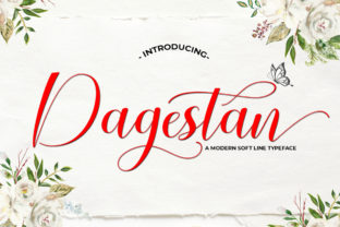 Dagestan Script: A Modern Typeface for Clean, Casual Branding