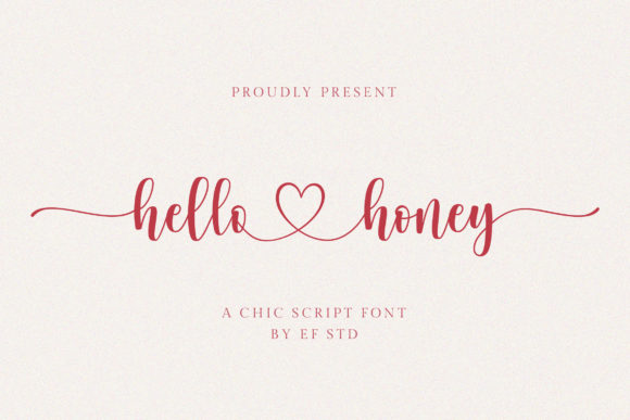 Hello Honey Font: A Handwritten Typeface for Digital Branding and Web Design