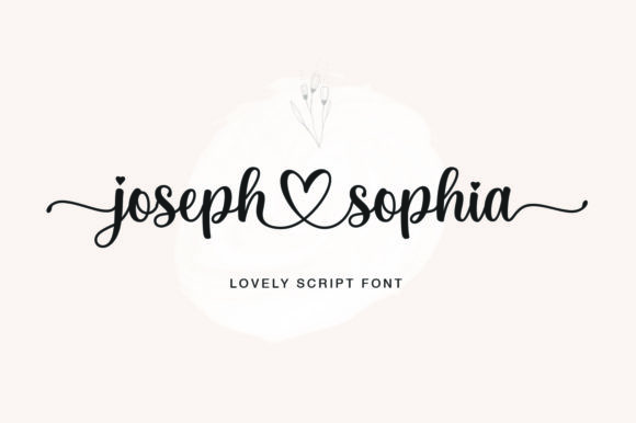 Joseph Sophia: A Handwritten Font That Elevates Small Business Branding