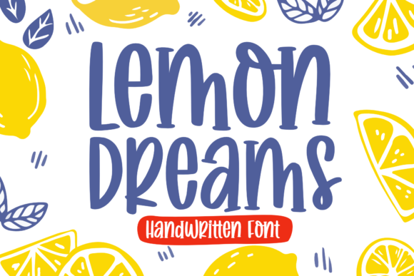 Lemon Dreams: A Playful Handwritten Font for Makers