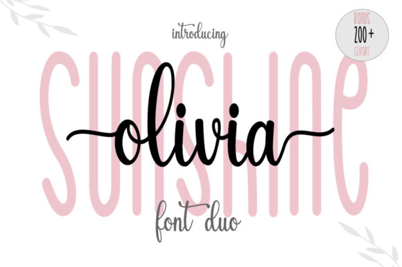 Make Your Brand Instantly Recognizable with Sunshine Olivia Font