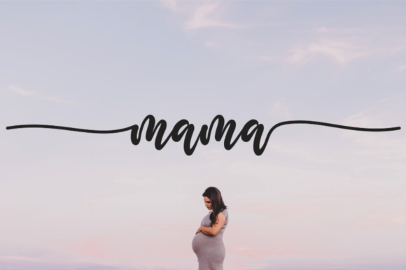 Mama Brings Elegant Handwriting to Real Brand Projects