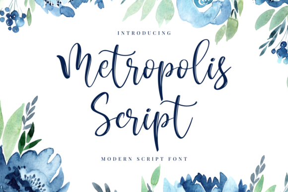 Metropolis Script: A Handwritten Font for Makers and Small Shop Designers
