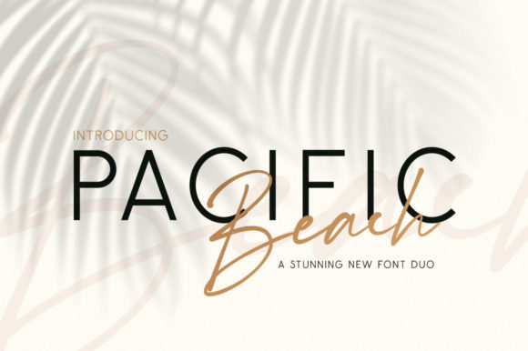 Pacific Beach: A Script Font for Editorial Elegance