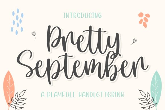 Pretty September Font Brings Playful Charm to Branding Projects