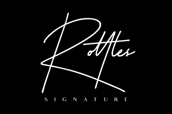 Rottles Signature: A Duo Font Built for Editorial Impact