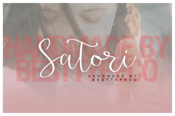 Satori Font: Handwritten Typeface for Small Business Branding