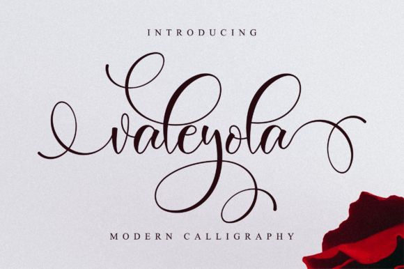 Valeyola Script: A Modern Script Font for Editorial Design